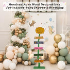 Winnie Baby Shower Decorations | Lighted Wood Baby Shower Standing Signs for Indoor Outdoor Yard Porch Decor | Hundred Acre Wood Birthday Party Decor - Image 7