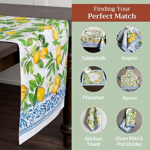 Maison d' Hermine Table Runner 100% Cotton 14.50" x 108" (Single Layer) - Image 6