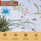 Maison d' Hermine Table Cloth Round Table Reusable 100% Cotton 63" Diameter - Image 3