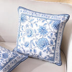 ISAENNE Designer Velvet Throw Pillow Cover,Set of 2,18"x18"-BlueWilow - Image 4