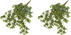 Factory Direct Craft Variegated Poly Silk Draping Ivy Bushes | 2 Greenery Bushes - Image 4