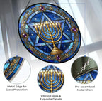 Hanukkah Suncatchers for Windows Hanging 9.8" - Image 2