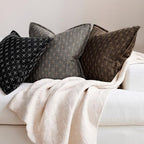 ZWJD Pillow Covers 26x26 Set of 2 Soft Polyester Textured Pillow Covers with Stylish Flange Edge Cozy Farmhouse Throw Pillows for Couch Bed Sofa Living Room - Image 4