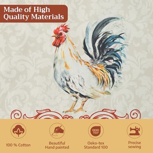Maison d' Hermine Table Cloth Rectangle Table Reusable 100% Cotton 60"x108" - Image 3
