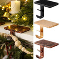MorningRo 6 Pack 2 in 1 Stocking Holders for Mantle, Black Brass Bronze by MorningRo