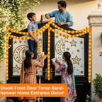 15 Pack of 5 FT Marigold Garland Decoration for Pooja & Diwali - Image 4