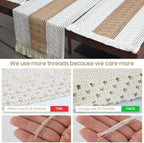 Placemats Set of 6 with 6 PCs Round Placemats and 6 PCs Table Mats - Image 6