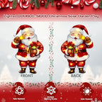 28x40 Solar Christmas Santa Garden Flag, Outdoor Decor - Image 3