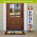 Briarwood Lane Spring Double Sided Reversible Pine Porch Leaner 47x9.5 Farmhouse Mason Jars for Spring Porch Leaner - Image 2