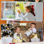 Therwen 2 Pcs Christmas Stocking Holders Lantern, LED, Classic, White - Image 5