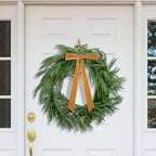 4 Pcs Christmas Norfolk Pine Garland, 6 Ft Dense Norfolk Pine Garland, Artificial Pines Greenery Garlands for Christmas Holiday Mantle Fireplace Table Home Decor - Image 6