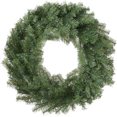 Casafield 30" Fir Artificial Christmas Wreath Holiday Décor, 220 PVC Tips for Front Door, Window, or Mantel by Casafield