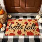 Fall Door Mat, Non Slip Outdoor Front Porch Welcome Mat 24"x48" - Image 6