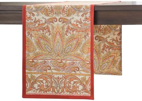 Maison d' Hermine Table Runner 100% Cotton 14.50" x 72" (Double Layer) by MaisondHermine