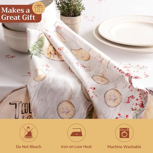 Maison d' Hermine Cloth Napkins Set of 4 Reusable 100% Cotton (20" x 20") - Image 5