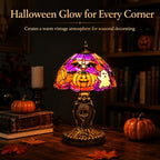 Halloween Table Lamp for Indoor Decorations (Skeleton Witch) - Image 2