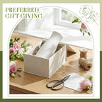 Qinyoung 8 Set White Ceramic Vases for Flowers, 8'' Small Vase, Trendy - Image 4