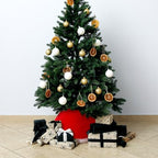 Teenyyou 3 Pcs Mini Christmas Tree Collar for 2-4 ft Mini Tree - Image 7