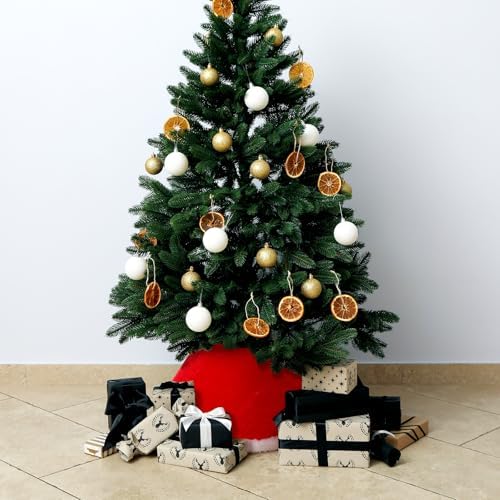 Teenyyou 3 Pcs Mini Christmas Tree Collar for 2-4 ft Mini Tree - Image 7