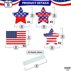 KatchOn Labor Day Signs with Stakes, Pack of 11 - Image 4