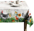 Maison d' Hermine Table Cloth Rectangle Table Reusable 100% Cotton 60"x90" by MaisondHermine