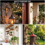 Indian Shelf Brass Peacock Plant Hanger Hook for Baskets and Lanterns - Image 6