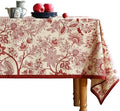 ISAENNE Designer French Elegant Rectangular Tablecloth,118"x67" by Isaennehomedecoration