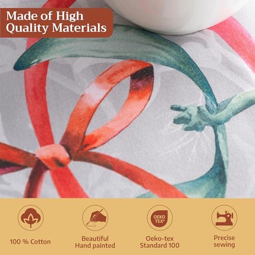 Maison d' Hermine Table Cloth Rectangle Table Reusable 100% Cotton 60"x120" - Image 3
