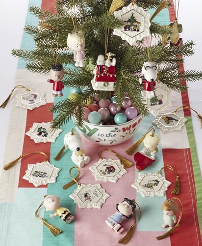 Lenox Peanuts Advent Calendar, 25-Piece Christmas Ornament Set - Image 3