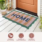 Folkulture Door Mat, Welcome Mat Outdoor Doormats for Home - 16" x 28" - Image 3