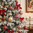 Valery Madelyn 35ct Christmas Tree Decorations Ball Ornaments 2.36 Inches - Image 2