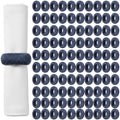 Alpha Living Home Woven Napkin Rings, Blue, 100-Pack by ALPHALivingHOME