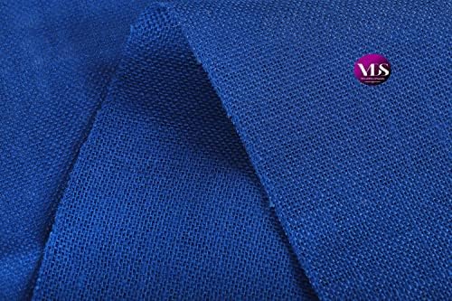 VDS Pack of 15, Burlap Table Runner 100% Natural Jute Rustic Hessian Table Cloth Centrepiece for Wedding Bridal Shower Birthday Event Party Banquet Table Decoration (Size 12X108 Inch)(Royal Blue) - Image 6