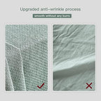 BALCONY & FALCON Rectangle Table Cloth Waterproof Sage Green 55"x95" - Image 5