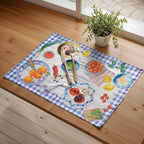 Maison d' Hermine Placemats Set of 4 Reusable 100% Cotton (13"x19") - Image 6
