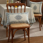 ISAENNE Designer Linen Throw Pillow Cover,Set of 2,20"x12"-Segerman A - Image 2