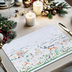Maison d' Hermine Placemats Set of 4 Reusable 100% Cotton (13"x19") - Image 5