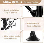 NUPTIO Black Ornament Tree, 22.8 Inch Artificial Halloween Spooky Branch - Image 4