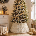 Soulchen Faux Fur Christmas Tree Collar - Image 5