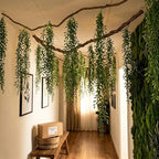 68.9ft Artificial Hanging Willow Vine Greenery Jungle Party Wall DIY Decor - Image 5