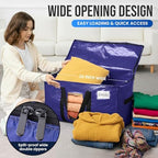 TAILI 8 Pack Dark Blue XXL Moving Bags,Storage Bags with Visible Window - Image 4
