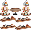 Havawish 7 Pcs Wooden Dessert Table Display Set, Cupcake Stand Kit, Classic by Havawish