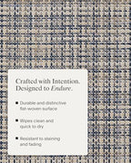 Chilewich Basketweave Placemats, Woven Round Placemats Set of 4 - Image 3