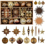 SHareconn 80Pcs Christmas Tree Ornaments Set Christmas Tree Decorations by SHareconn