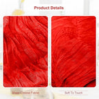 10 Pack Red Cheesecloth Table Runner 35x120 Inch 10Ft Rustic Gauze Cheese Cloth Table Runner Sheer Cheesecloth Table Runners for Wedding Party Bridal Shower Decoration - Image 3