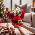 LemonRoad 6 Pcs Flower Pot,Christmas,3.93 x 3.93 x 3.15 Inches - Image 4