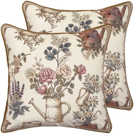 patdrea Designer Velvet Throw Pillow Cover,Set of 2,18"x18"-Hoenycan by patdrea
