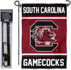 South Carolina Gamecocks Garden Flag with Stand Holder - Image 2