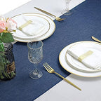 6 Pack Navy Blue Burlap Table Runner Roll Farmhouse Table Linens - Image 4