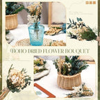 Layhit 24 Pcs Mini Dried Flower Bouquets Boho for Vase, Greenery - Image 5